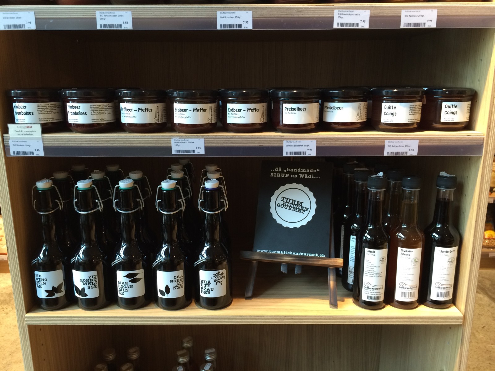 Sirup im BachserMärt