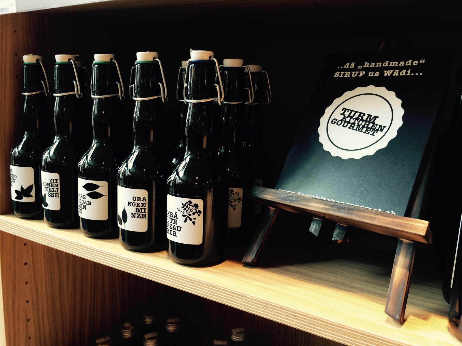 Sirup im BachserMärt Kalkbreite